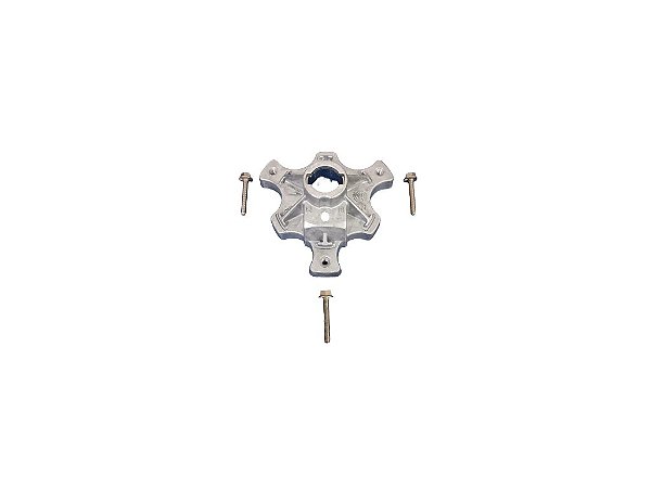 SUPORTE DO CESTO COM 3 PARAFUSOS PARA LAVADORA BRASTEMP E CONSUL - CÓDIGO W10754676