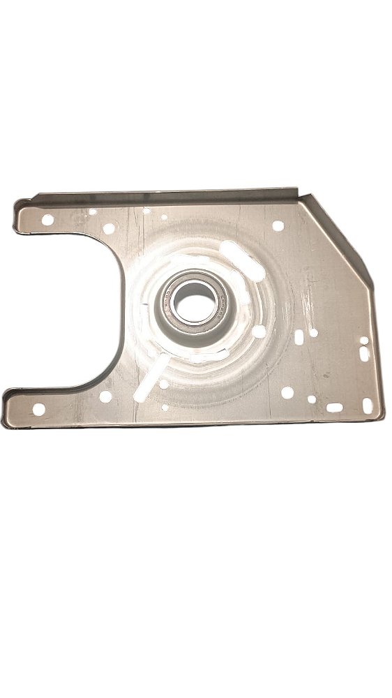 KIT SUPORTE DO MOTOR COM ROLAMENTO PARA LAVADORA BRASTEMP E CONSUL - CÓDIGO W10488370