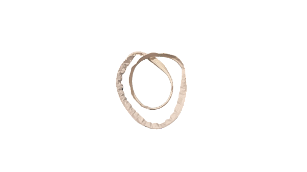 GAXETA DO TAMBOR BRANCA PARA SECADORA BRASTEMP - CODIGO 326009198