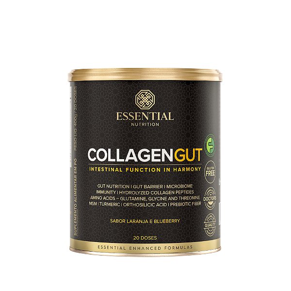 Collagen Gut 400g Laranja e Blueberry
