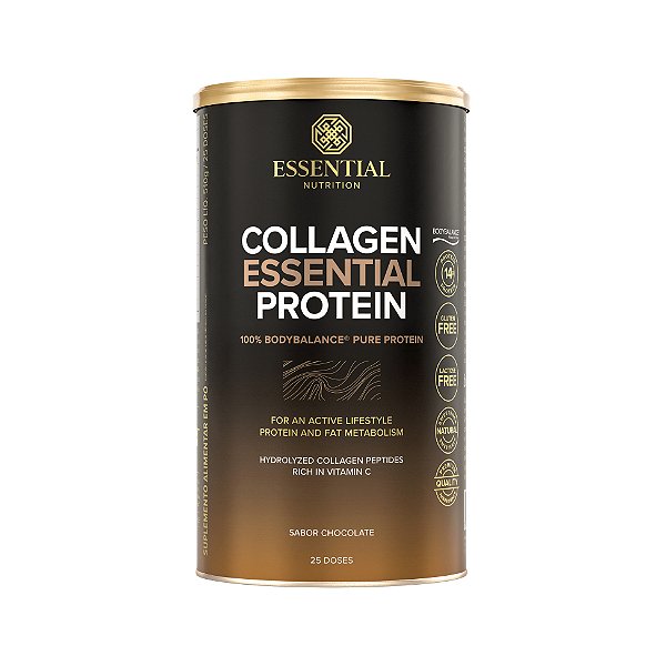 Collagen Essential Protein 510g 25 doses Chocolate Trufado