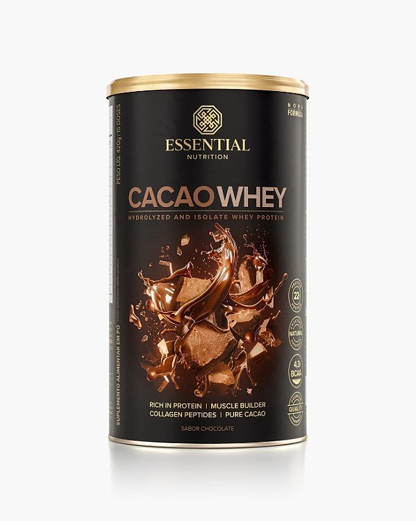 Cacao Whey 420g 15 doses
