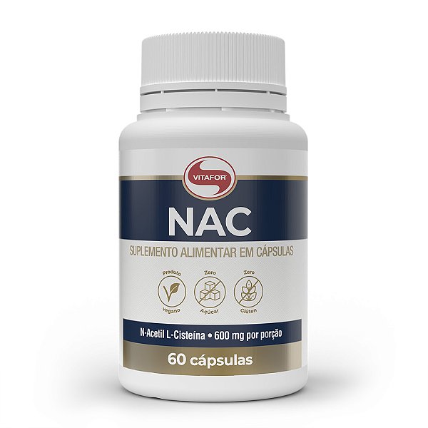 NAC 60 cápsulas 1000mg
