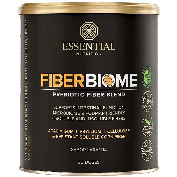 Fiber Biome 300g 30 doses Laranja