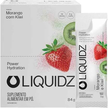 LIQUIDZ Morango com Kiwi c/ 14 sachês