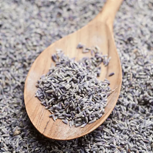 Lavanda azul / alfazema - erva seca à granel