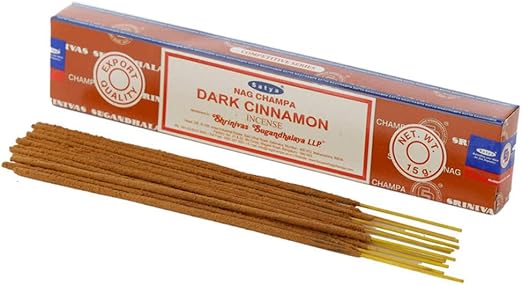 Incenso indiano Satya Nag Champa - Dark Cinnamon (canela)