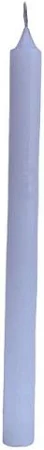Vela palito branca - 20cm altura