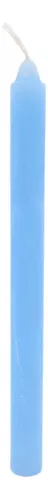 Vela palito azul claro - 20cm altura