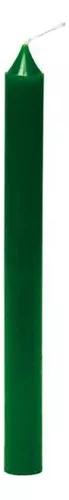Vela palito perfumada de alecrim na cor verde - 20cm