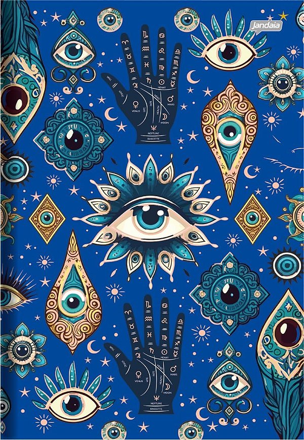 Caderno brochura 1/4 olho grego - 40 fls - Sem pauta