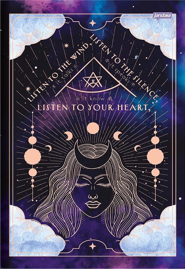 Caderno brochura 1/4 mulher - 40 fls - Sem pauta