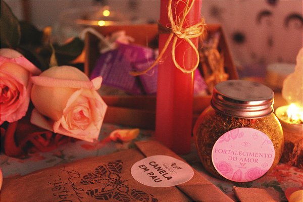 Kit ritual de fortalecimento amoroso -  banho, ritual, e-book e meditação para harmonia e desejo do casal
