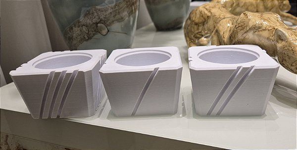 vaso 3 peças