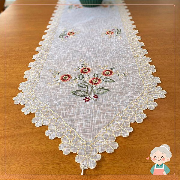 Caminho de Mesa Organza | 40cm x 180cm