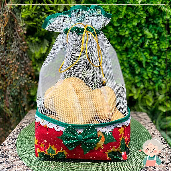 Porta Pão com Tule
