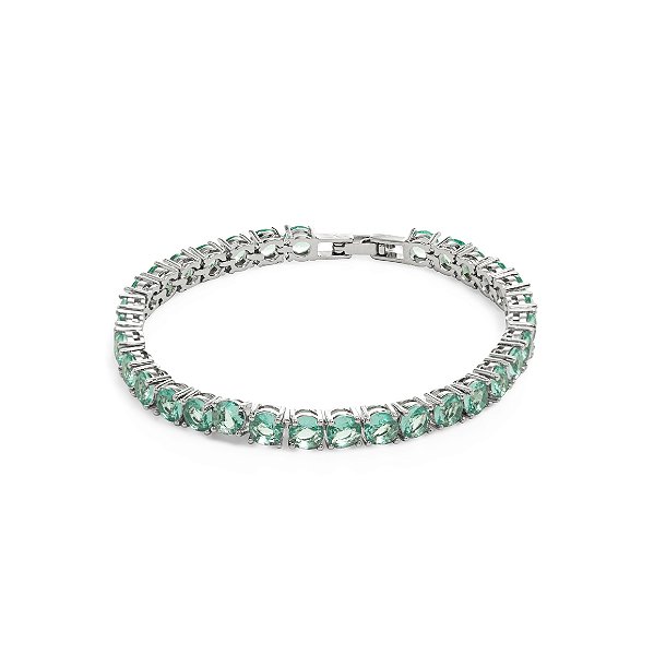 Pulseira Paz Riviera Inteira Cristal Paraíba Redondos