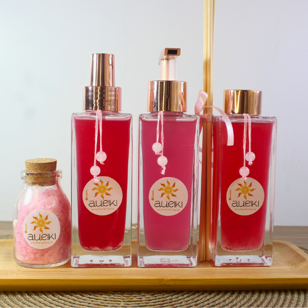 Kit Quartzo Rosa - Relaxamento e Energia