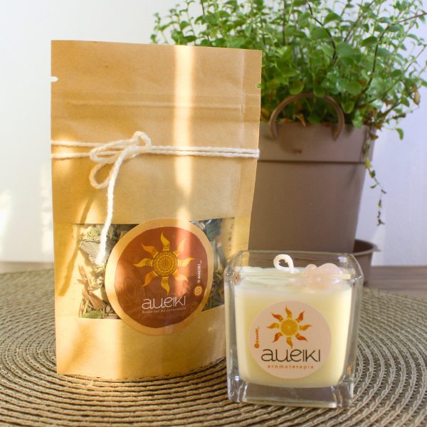 Banho 7 Ervas + Vela Aromatizada