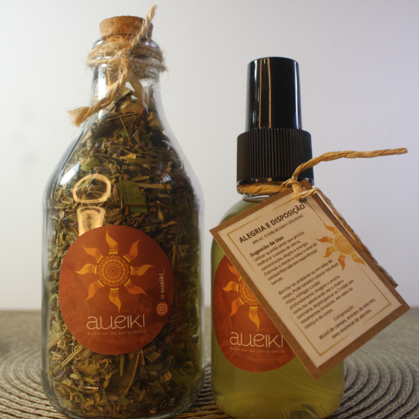 Passe Magnético 110 mL + Frasco de Banho 7 Ervas