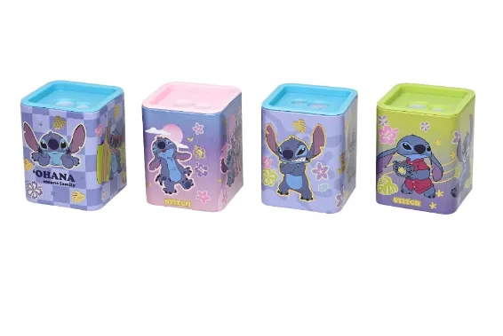Apontador Metálico Quadrado Stitch - 2 Furos