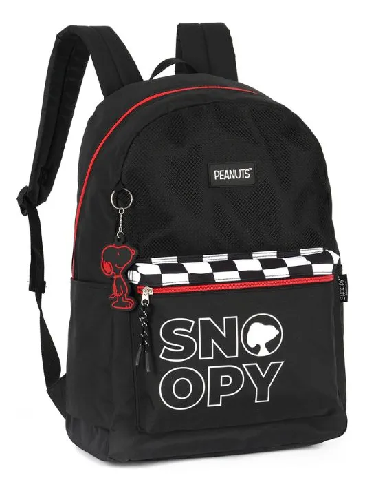 MOCHILA SNOOPY PRETO BASIC