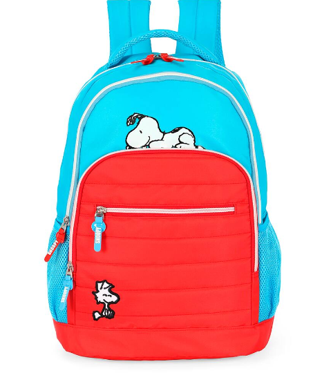 MOCHILA SNOOPY VERMELHO
