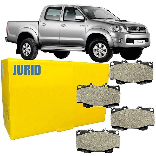 PASTILHA DE FREIO DIANTEIRO TOYOTA HILUX 05/09