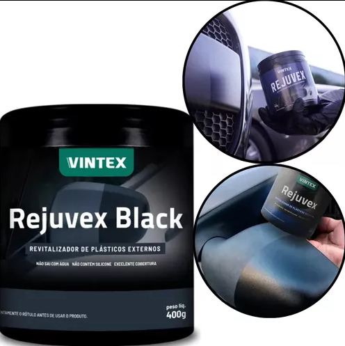 REVITALIZADOR PLASTICO REJUVEX BLACK 400G 2008060
