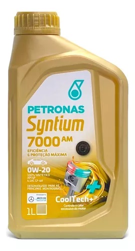 OLEO LUBRIFICANTE 0W20 PETRONAS SYNTIUM 7000 HYBRID SP