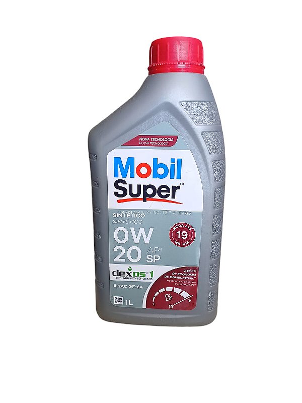 LUBRIFICANTE 0W20 MOBIL SUPER 3000 FORM D1