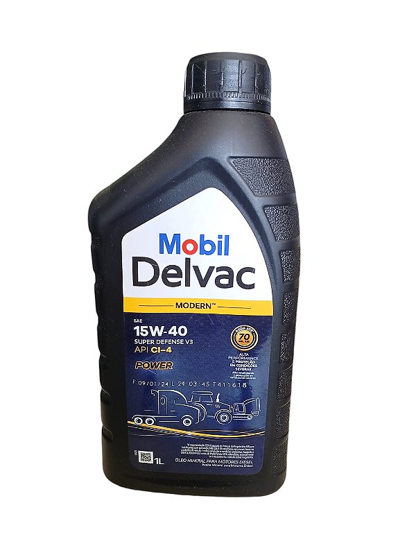 OLEO LUBRIFICANTE 15W40 SD V3 MOBIL DELVAC MODERN