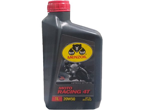 OLEO LUBRIFICANTE RACING 4T 20W50  SAE MIN SL JASO MA2 1L