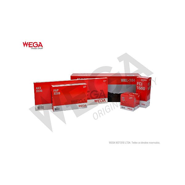 WEGA KIT FILTROS TROCA COMPLETA GM