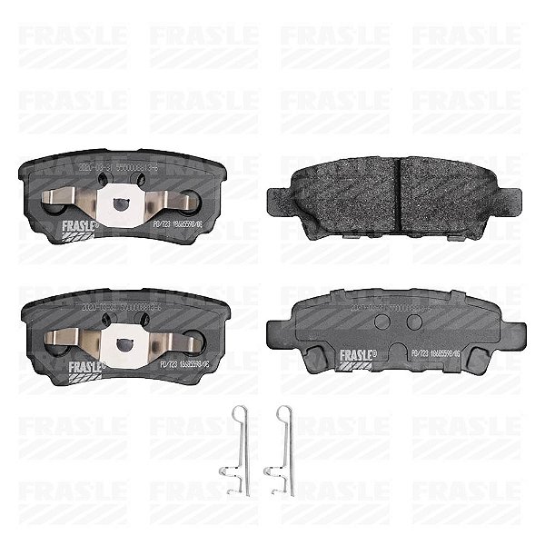 PASTILHA DE FREIO TRAS JEEP COMPASS MITSUBISHI LANCER