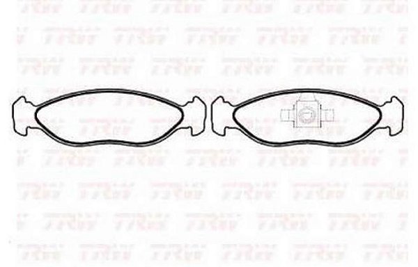 PASTILHA DE FREIO FORD - FORD KA 5/ 2009 ATÉ 2012 1.0 TODOS