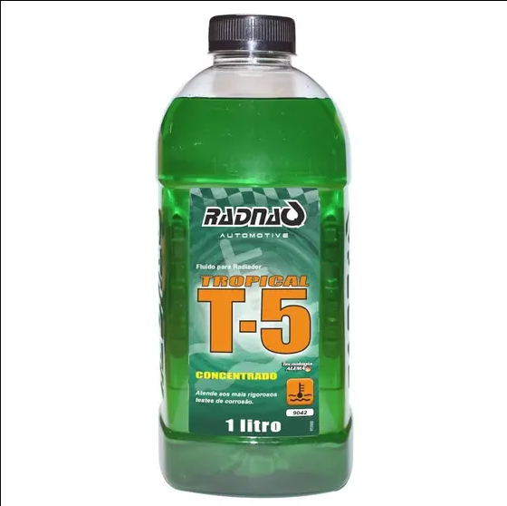 FLUIDO RADIADOR ADITIVO RADNAQ T5 VERDE 1L