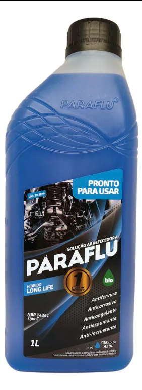 PARAFLU AZUL ADITIVO FLUIDO RADIADOR P/ USO ORGANICO LONG LIFE
