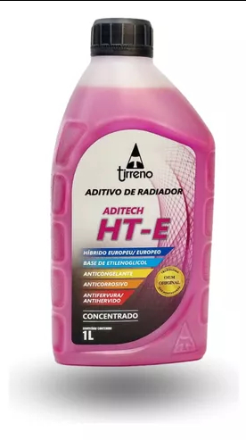 FLUIDO DO RADIADOR ADITECH HTE 100R CONCENTRADO ROSA