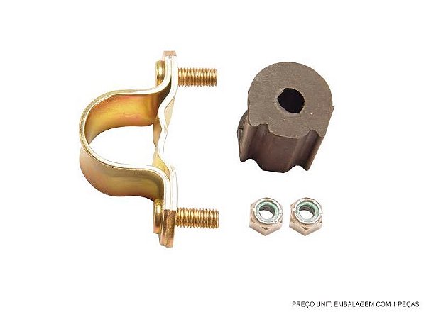 KIT BUCHA BARRA ESTABILIZADORA FIAT STRADA 12MM