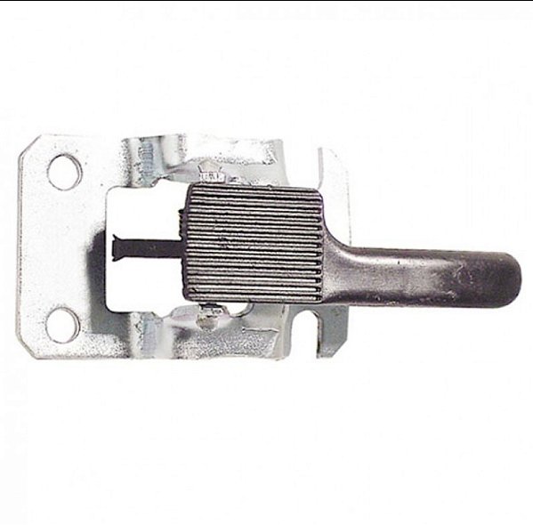 *** MACANETA INTERNA DA PORTA DIANT VW FUSCA/ BRASILIA/ VARIANT / TL 77/88 PRETA LADO L.E ORIG