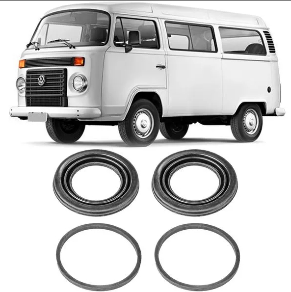 REPARO DA PINÇA DO FREIO KOMBI DE 1981 A 1996 CONTROIL
