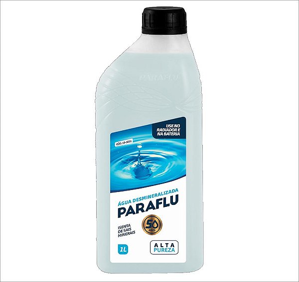 AGUA RADIADOR  DISMINERALIZADA PARAFLU 1L