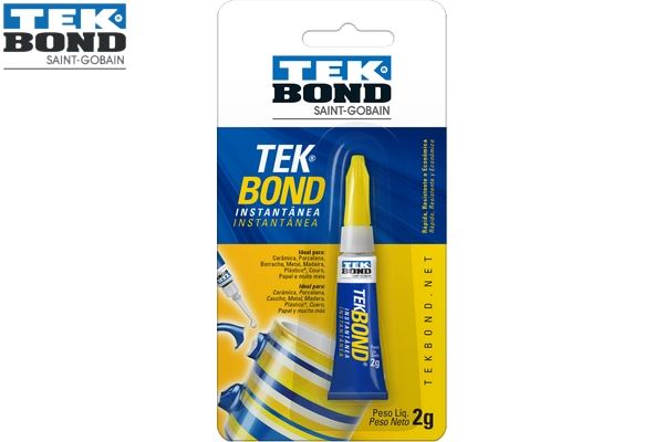 ADESIVO INSTANTANEO TEKBOND BISNAGA 2G 12UN 1450065