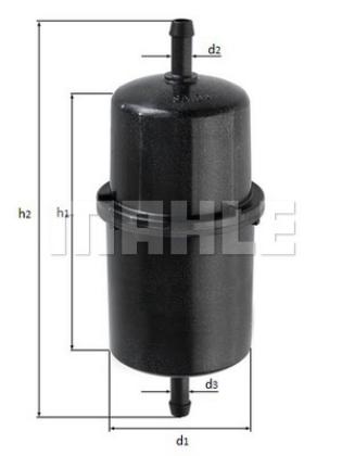 FILTRO DE COMBUSTIVEL FIAT UNO ABRAC