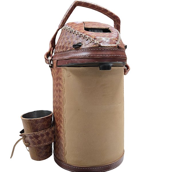 Garrafa de couro 3,0LT personalizada