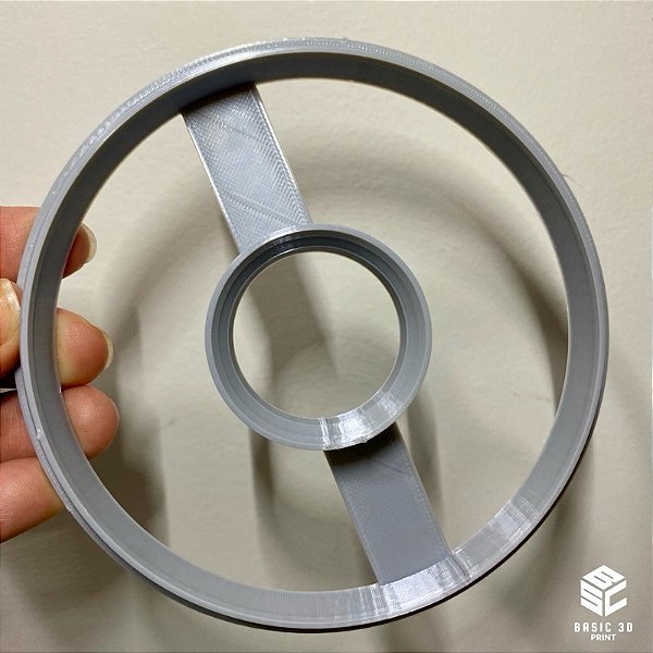 Kit 2 cortador de Donuts 6 e 10 cm Brownie Rosquinha Pasta Americana