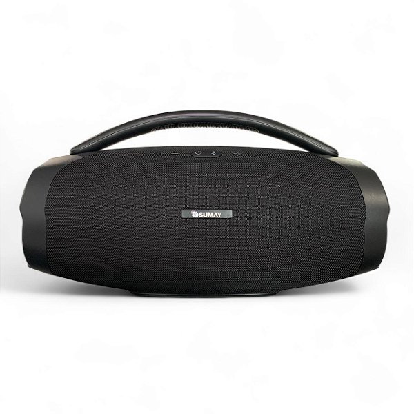 Caixa de Som Bluetooth Sumay GoldBox SM-CSP1316 120W Preto