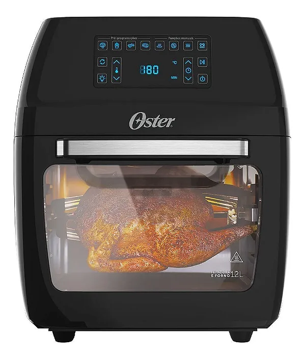 Fritadeira Oven Fryer Oster OFRT780 3x1 12L 127V Preto