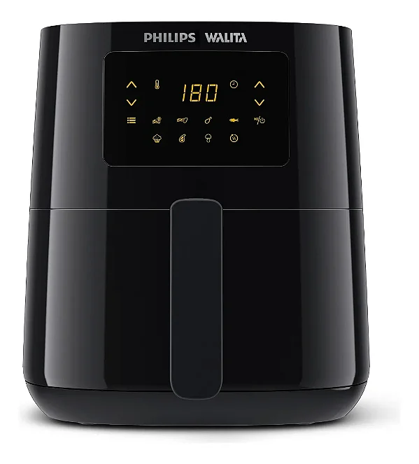 Fritadeira Air Fryer Philips Digital RI9252 4.1L 220V Preto